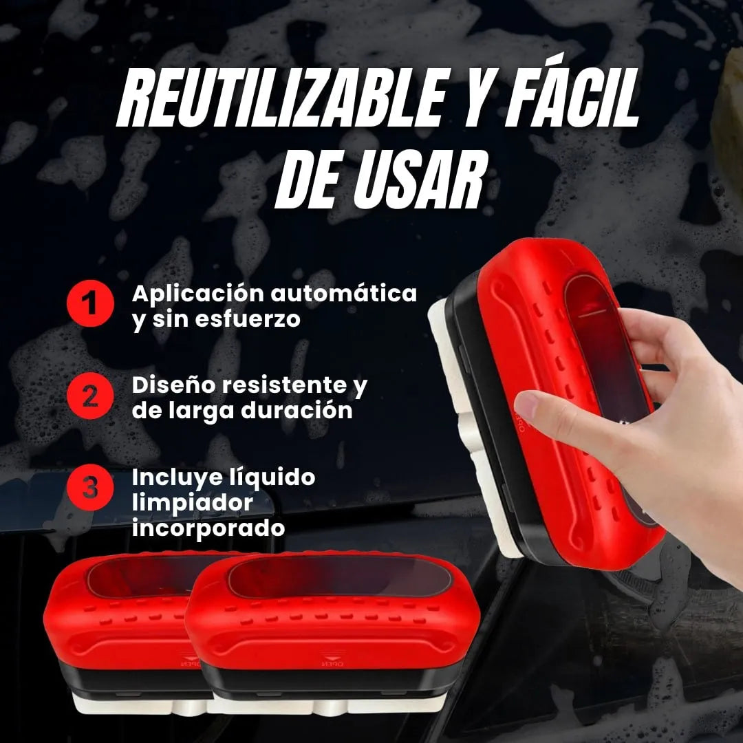 LIMPIADOR CON ESCUDO HIDROFOBICO PARA CARROS