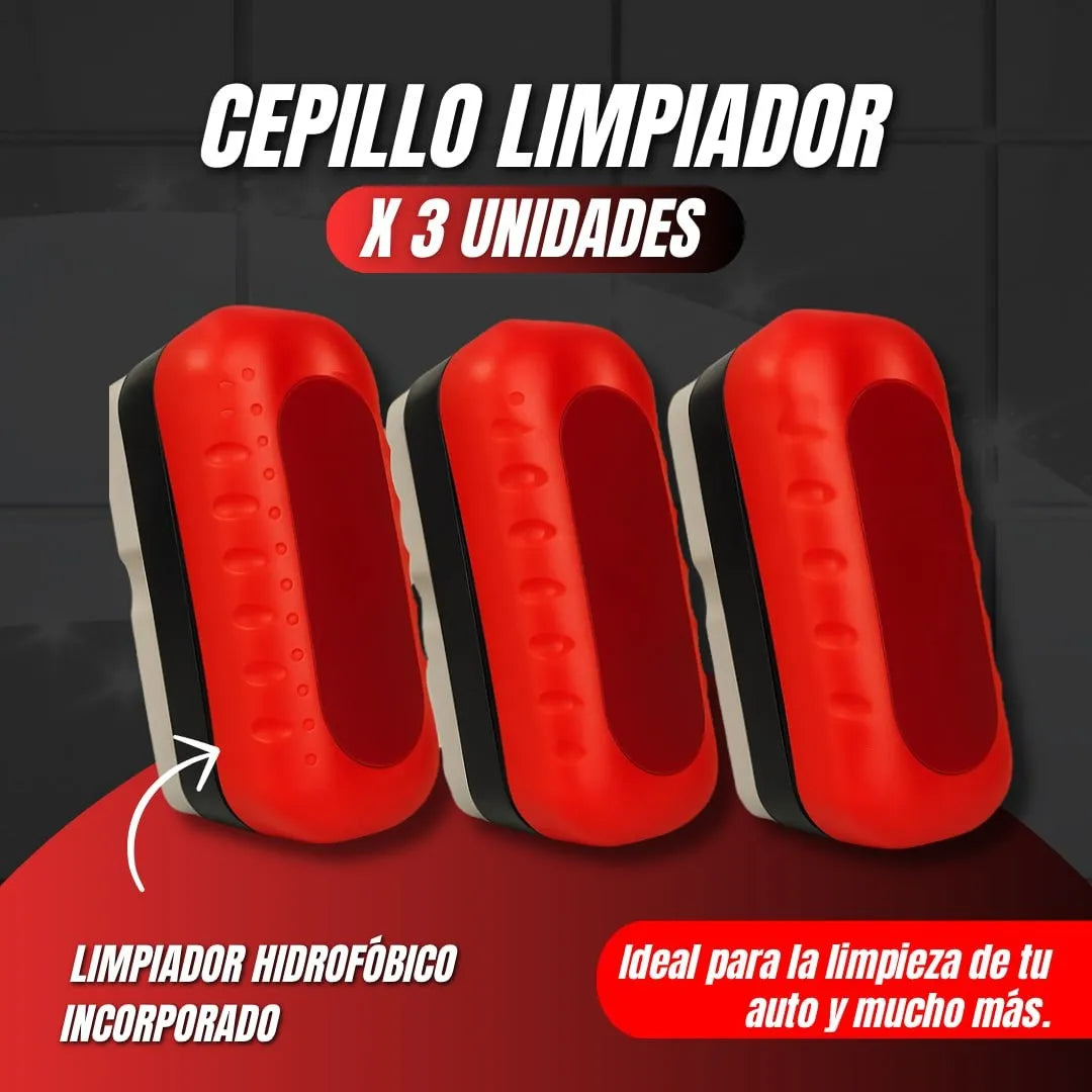 LIMPIADOR CON ESCUDO HIDROFOBICO PARA CARROS